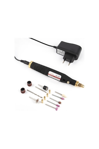 Ximistore9 Hb-005 Mini El Aleti - 5000-18000 Rpm Ayarlı, 15 Parça Aksesuarlı, Taşlama Ve Parlatma İçin Kompakt