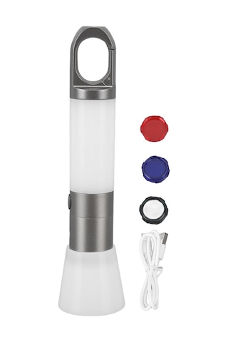 Evolite Aura 300 Lm Şarjı Kamp Ve El Feneri Siyah