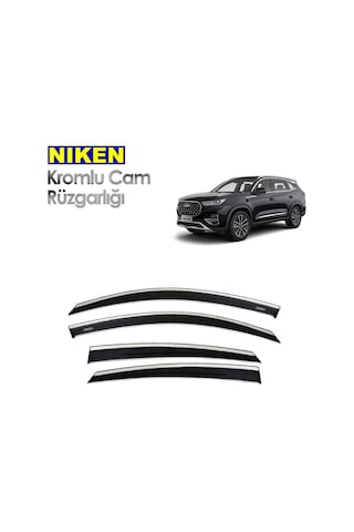 Chery Tiggo 8 Pro Krom Cam Rüzgarlığı Niken Marka 2023