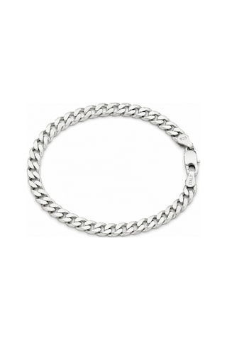 Servi 925 Ayar Gümüş 5 Mm 19 Cm İtalyan Zincir Bileklik-354