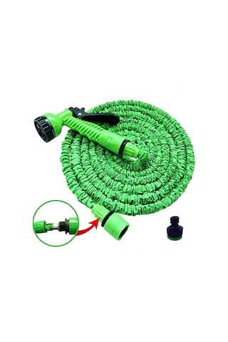 Zhltools Uzayan Hortum Tabancalı 15 Metre Magic House Bahçe Sulama İçin Expandable Hose