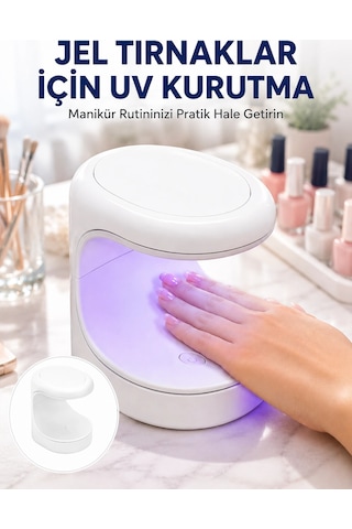 Kalıcı Oje Kurutucu Uv Led Teknolojisi Taşınabilir Mini Tırnak Kurutucu Yeni Nesil Belirtilmemiş