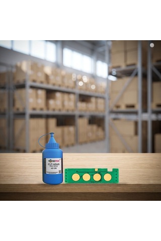 Samsung Uyumlu Clt-c404s Toner Tozu + Çip Mavi 45gr / Xpress C430 / C480