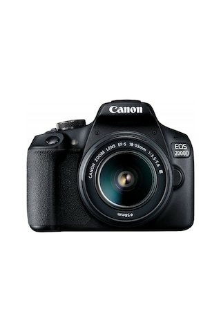 Canon EOS 2000D 18-55 MM DC III DSLR Fotoğraf Makinesi (Canon Eurasia Garantili)