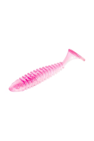 Crony Worm Tail Series 5,6 Cm Pink 10 Pcs