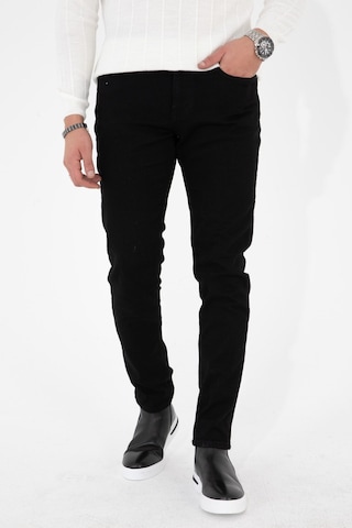 Hlt Jeans He0019 Slim Fit Likralı Esnek Erkek Jeans Kot Pantolon Siyah