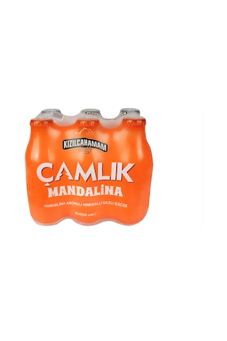 Kızılcahamam Çamlık Mandalina Aromalı Maden Suyu 200 Ml X 24 Adet