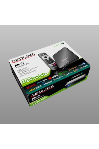 Redline RV5 Lisanslı Android 11 TV Box