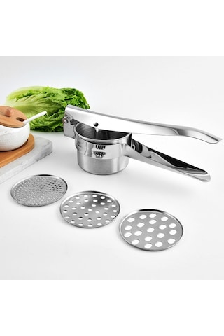 Cbtx Paslanmaz Çelik Patates Presi Manuel Meyve Sıkacağı Sebze Ve Meyve Sıkacağı, Model: Sj-02 Yan Delik