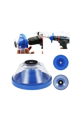 Hokorı Matkap Tozu Toplama Aparatı 4-10mm Uç Uyumlu - Tozsuz, Temiz Delme Ve Toz Tutucu Başlık