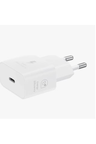 Samsung Uyumlu  25w Set 2510x Beyaz Adaptör +kablo 10-Beyaz