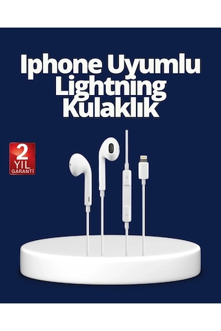 Yüksek Ses Kaliteli Mikrofonlu Kablolu Kulak İçi Kulaklık 003