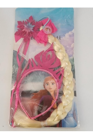 Karlar Ülkesi Frozen Elsa Anna Sihirli Asa Saç Ve Taç Seti Karlar Ülkesi Genel