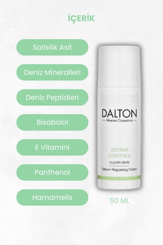 Yağlı Ve Sivilceli Cilt Için Arındırıcı Derma Control Yağ Dengeleyici Krem - 56837054