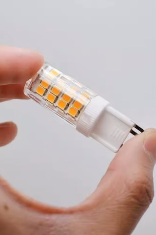 Mısır Led Kapsül Ampul G9 Duy 4w 3000k Şeffaf Cam Gün Işığı 10'lu