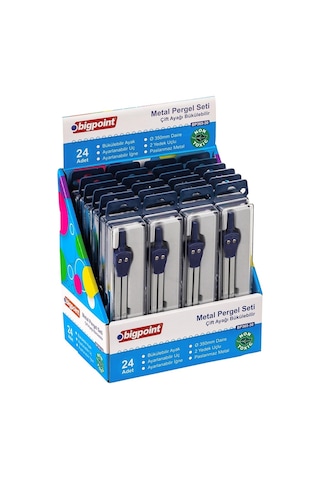 Bigpoint Metal Pergel Seti Çift Ayağı Bükülebilir 24'lü Stand