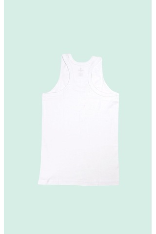 Ceylanoğlu 6'lı Beyaz Ribana Erkek Çocuk Spor Atlet-335 Beyaz