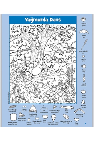 Jumbo Kitap Hidden Pictures Dikkat Geliştirme Serisi 522585315