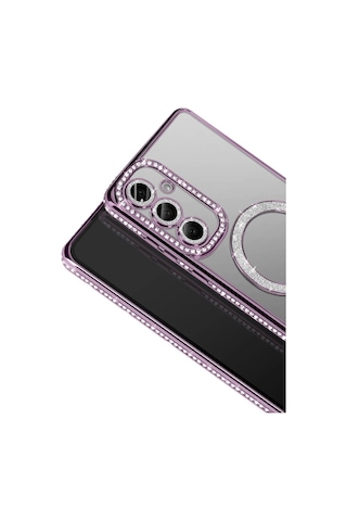 Joko Samsung Galaxy S26 Plus Joke Simli Magneticsafe Kılıf - Derin Mor