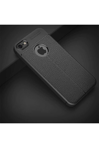 Apple Uyumlu iPhone 5 Kılıf Zore Niss Silikon Kapak Kırmızı