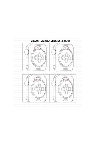 Apple Uyumlu Watch 49 MM Ultra Seri Seaflex Ocean Silikon Kordon