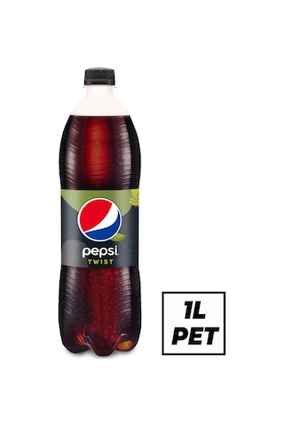 Pepsi Twist Limon Aromalı Şekersiz Kola 1 Lt X 6 Adet