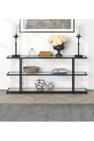 Betty Siyah Metal&cam Dresuar 160cm Siyah