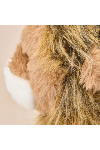 Evidea Soft Aslan Figürlü Yastık - Kahverengi - 23x35 Cm Kahverengi