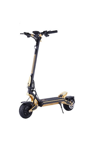 Mukuta 9 Plus 1600 W 70 Km Menzil Elektrikli Scooter Siyah Sarı Siyah, Sarı