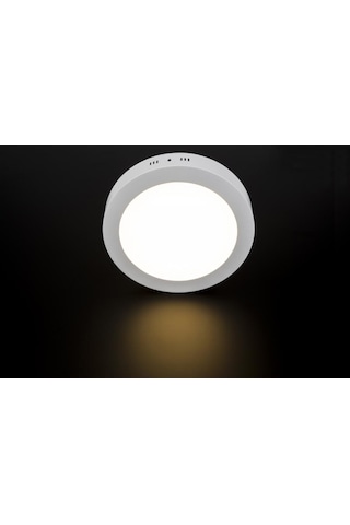 Ct 5233 Beyaz Kasa Cata 18W Sıva Üstü Led Spot Armatür Beyaz Işık