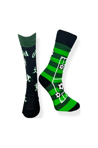 5'li Unısex Oyun Ve Spor Temalı Esnek Nem Alabilen Pamuklu Spor Soket Çoraplar Çok Renkli