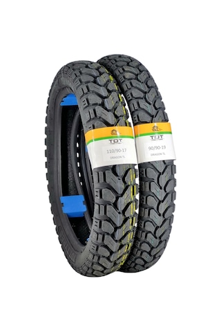 110/90-17 Ve 90/90-19 Kuba Blackcat Tl Tubeless - Dubleks Lastik Takımı