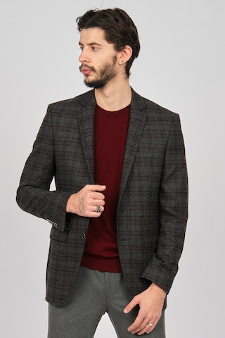 Gio Erkek Ekoseli Spor Kesim Yün Ceket 2951003 Antrasit(531445880) Antrasit