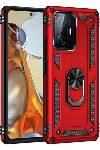 Xiaomi Mi 11T Pro 5G Kılıf Yüzüklü Zırh Tank Vega