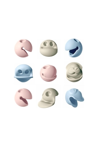 Moluk Mox 3 Set - Pastel Ice Blue, Baby Pink, Beige