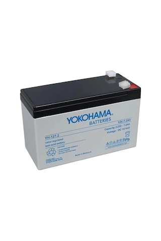 Yokohama Yh-127.2 12 Volt - 7.2 Amper Ups'ler İçin Akü 150x65x90 Mm