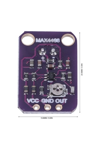 Skycıty Mikrofon Güçlendirici Modülü, Ses Sensörü, 2.4v-5.5v