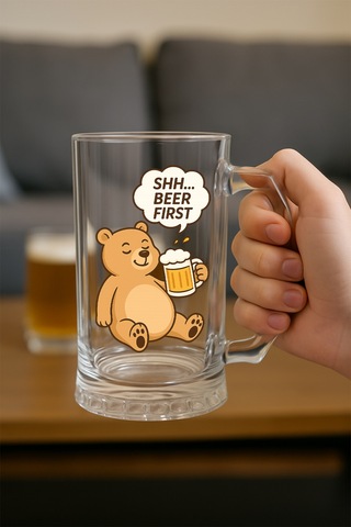 Baskılı Bira Bardağı Beerfirst