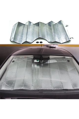 Suv Ve Geniş Araba Ön Cam Güneşliği 150 X 70 Cm