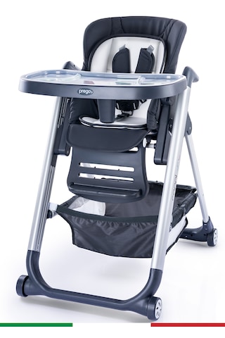 Prego Cappi Yükseklik Kademeli Sırt Kısmı Yatabilir Mama Sandalye