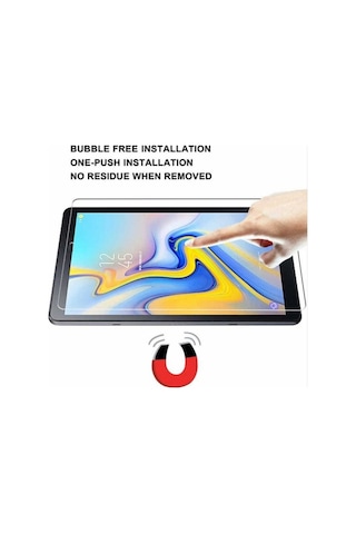 Samsung Uyumlu Galaxy Tab A T590 Zore Tablet Temperli Cam Ekran Koruyucu