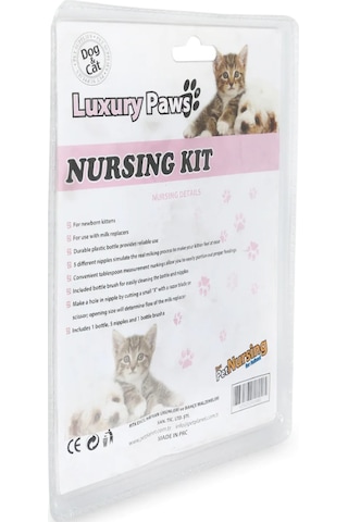 Luxury Paws Yavru Evcil Hayvan Biberon Seti 50 ML