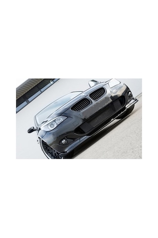 Bmw E60 M Technic Ön Lip Plastik Parlak Siyah Ön-ek-bodykit 2003 2004 2005 2006 2007 2008 2009 2010