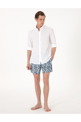 Pierre Cardin Erkek Lacivert Deniz Şortu 50307957-vr033 Lacivert