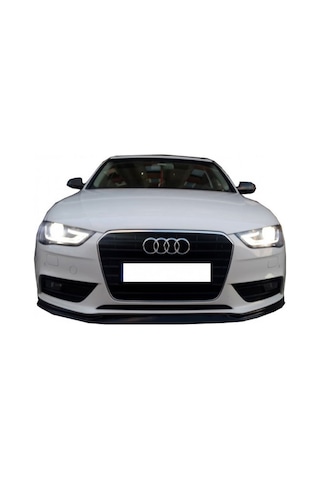 Audi A4 B8 Makyajlı 2013 - 2016 Sportline Ön Lip (Plastik)