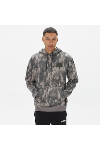 Dc Shoes Dc Hangar Ph Erkek Gri Hoodie Düz Adyft03383 11190430