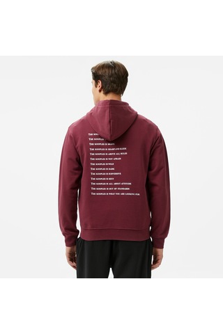 The Kooples Classic Erkek Bordo Sweatshirt