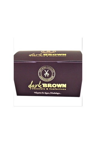 Dark Brown Renkli Çakıl Taşı Çikolata 1 KG