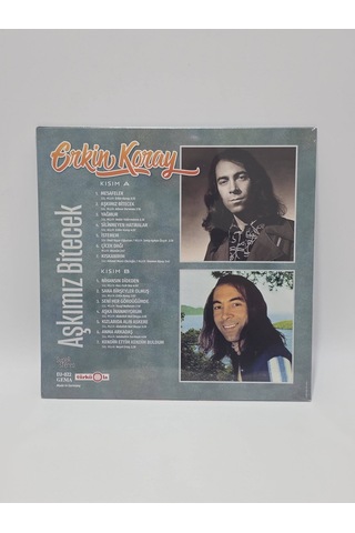 Erkin Koray - Aşkımız Bitecek Lp Plak