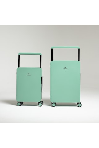 Nippon Fortis Valiz Polikarbon Orta Boy Yeşil